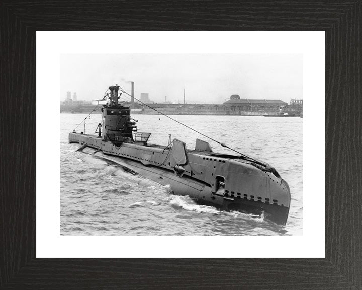 HMS Saracen P247 Royal Navy S Class Submarine Photo Print or Framed Print - Hampshire Prints