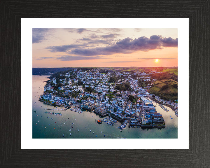 Salcombe Devon at sunset Photo Print - Canvas - Framed Photo Print - Hampshire Prints