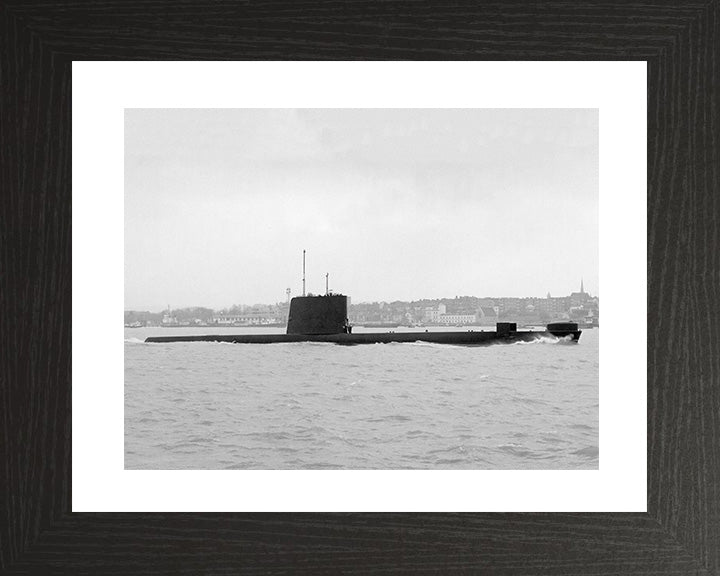 HMS Oberon S09 Royal Navy Oberon class Submarine Photo Print or Framed Print - Hampshire Prints