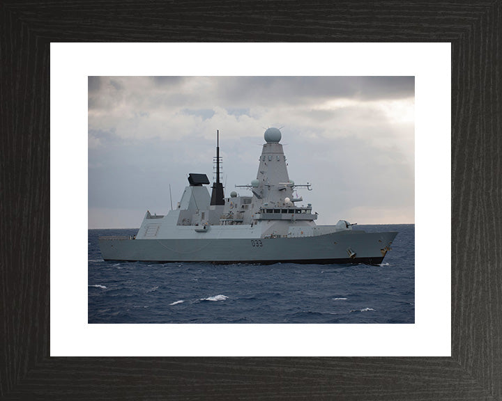 HMS Dauntless D33 Royal Navy Type 45 destroyer Photo Print or Framed Print - Hampshire Prints