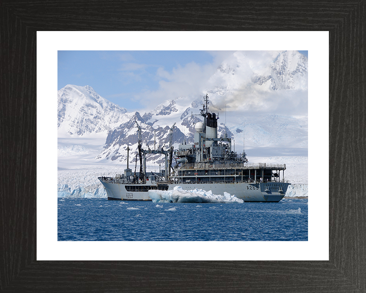 RFA Grey Rover A269 | Photo Print | Framed Print | Rover Class | Fleet Tanker | Royal Fleet Auxiliary Hampshire Prints