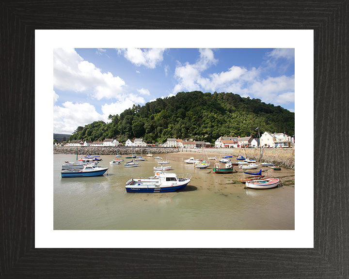 Minehead Harbour Somerset Photo Print - Canvas - Framed Photo Print - Hampshire Prints