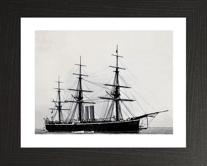 HMS Rover (1874) | Photo Print | Framed Print | Poster | Iron Screw | Corvette | Royal Navy Hampshire Prints
