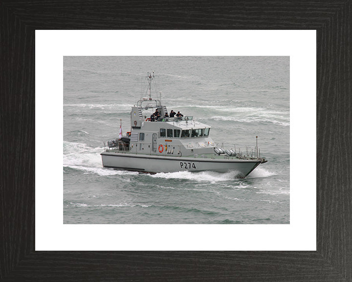 HMS Tracker P274 | Photo Print | Framed Print | Archer Class | P2000| Patrol Vessel | Royal Navy Hampshire Prints