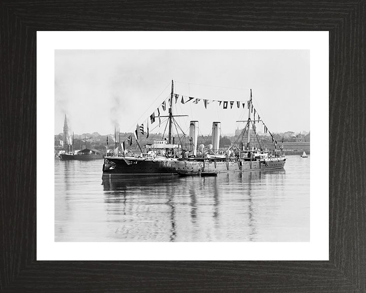 HMS Melampus (1890) | Photo Print | Framed Print | Apollo Class | Cruiser | Royal Navy Hampshire Prints