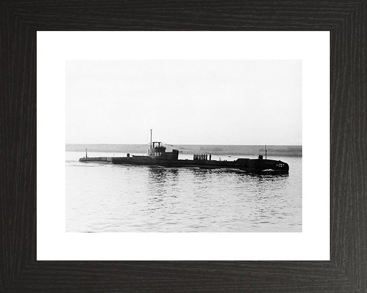 HMS Tally-Ho P317 Royal Navy T class Submarine Photo Print or Framed Print - Hampshire Prints