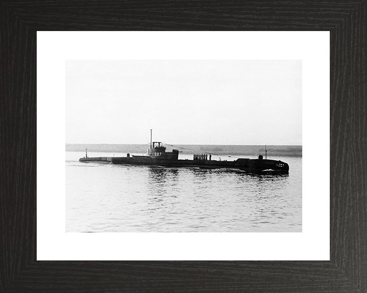 HMS Tally-Ho P317 Submarine | Photo Print | Framed Print | Poster | T Class | Royal Navy Hampshire Prints