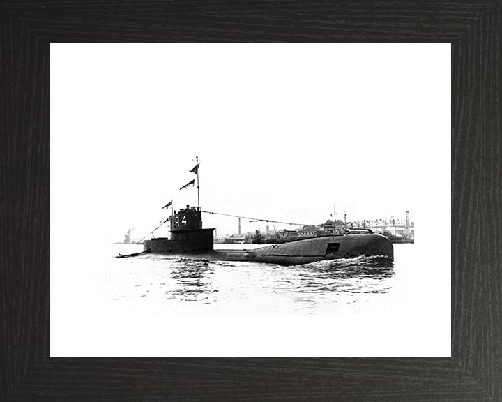 HMS R4 Submarine | Photo Print | Framed Print | Poster | R Class | Royal Navy Hampshire Prints