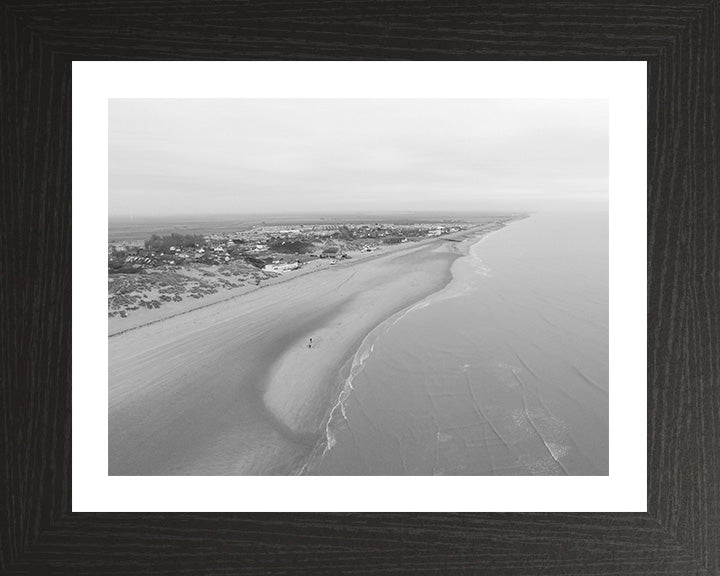 Camber Sands beach East Sussex from above Photo Print - Canvas - Framed Photo Print - Hampshire Prints