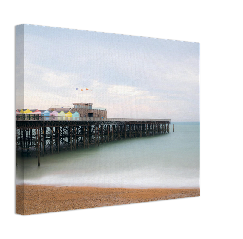 Hastings Pier East Sussex Photo Print - Canvas - Framed Photo Print - Hampshire Prints