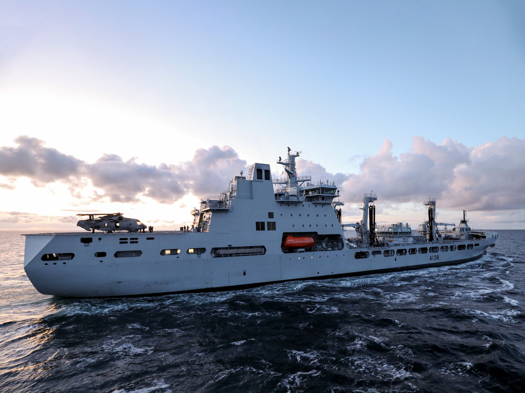 RFA Tidesurge A138 | Photo Print | Framed Print | Tide class | Tanker | Royal Fleet Auxiliary Hampshire Prints 6 x 4 No Frame No
