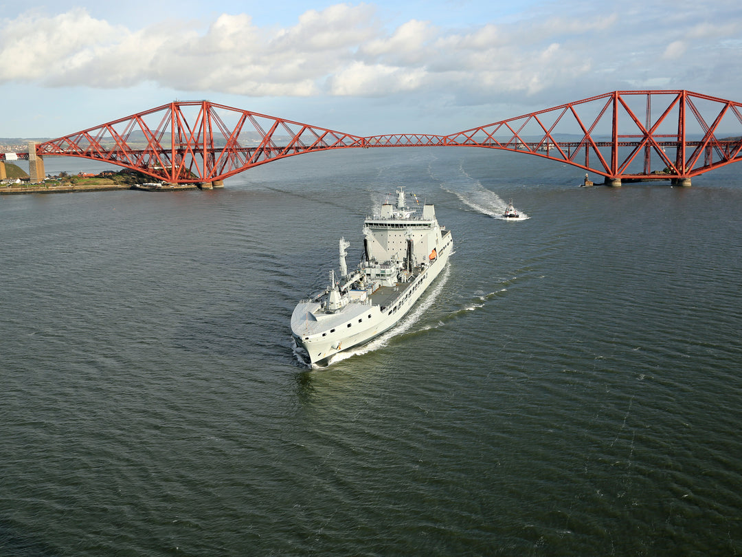 RFA Tiderace A137 | Photo Print | Framed Print | Tide class | Tanker | Royal Fleet Auxiliary Hampshire Prints
