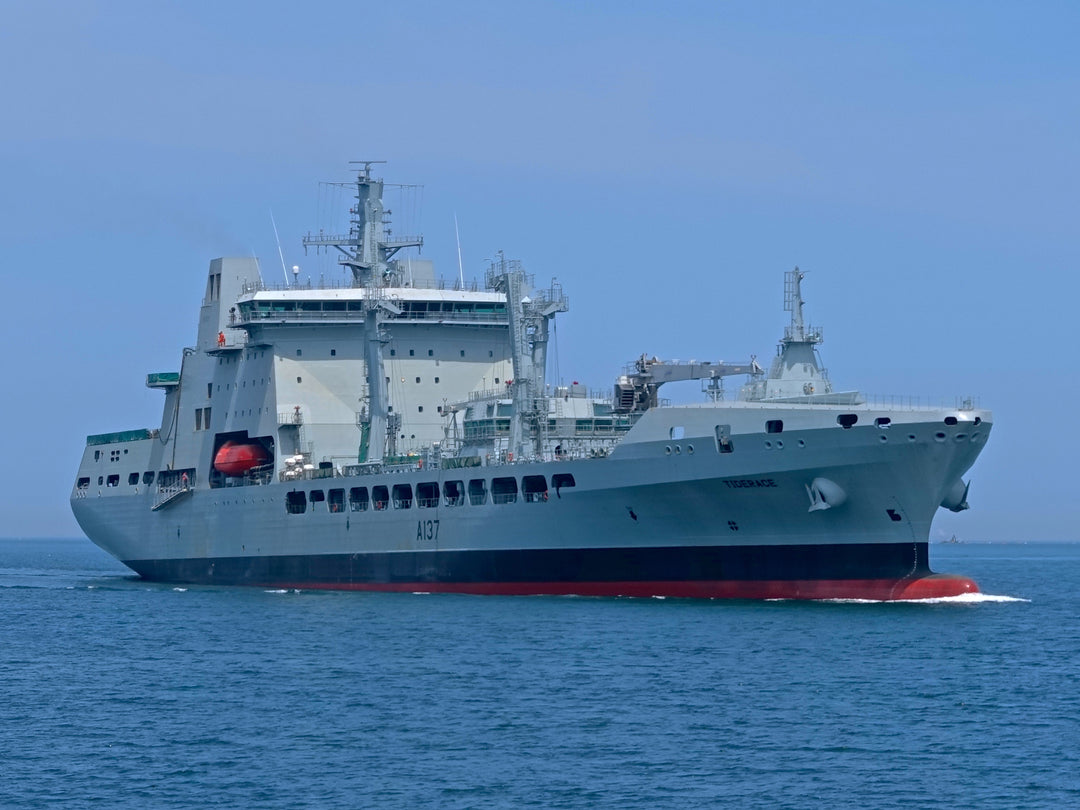 RFA Tiderace A137 | Photo Print | Framed Print | Tide class | Tanker | Royal Fleet Auxiliary Hampshire Prints