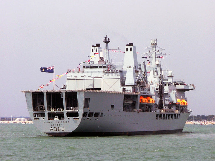 RFA Fort George A388 | Photo Print | Framed Print | Fort Class | Tanker | Royal Fleet Auxiliary Hampshire Prints