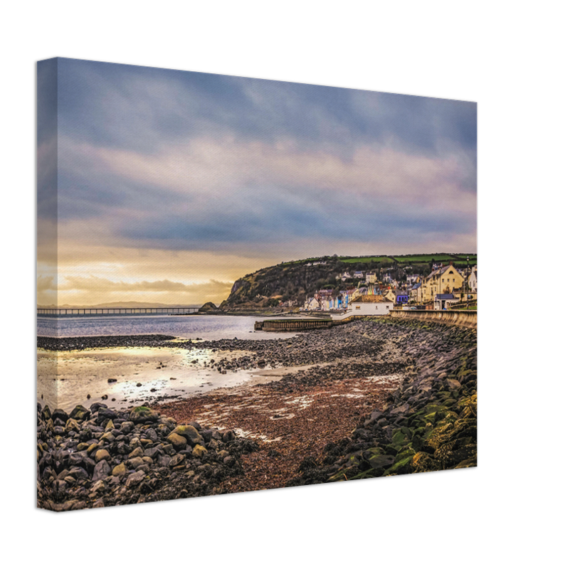Whitehead Carrickfergus Northern Ireland at sunset Photo Print - Canvas - Framed Photo Print - Hampshire Prints