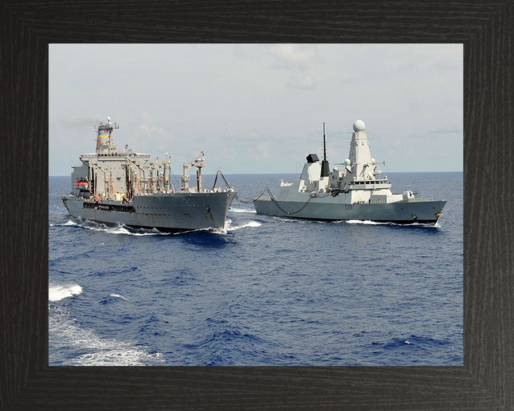 HMS Dauntless D33 Royal Navy Type 45 destroyer Photo Print or Framed Print - Hampshire Prints