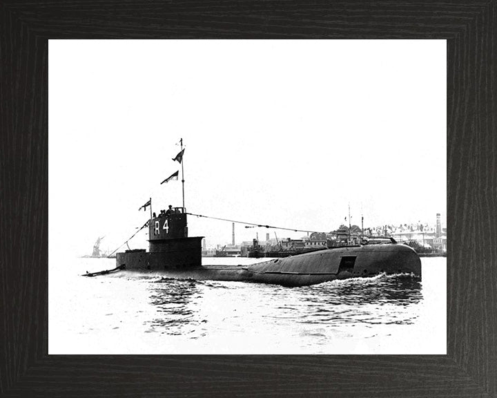 HMS R4 Submarine | Photo Print | Framed Print | Poster | R Class | Royal Navy Hampshire Prints