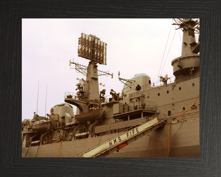 HMS Fife D20 Royal Navy County class destroyer Photo Print or Framed Print - Hampshire Prints