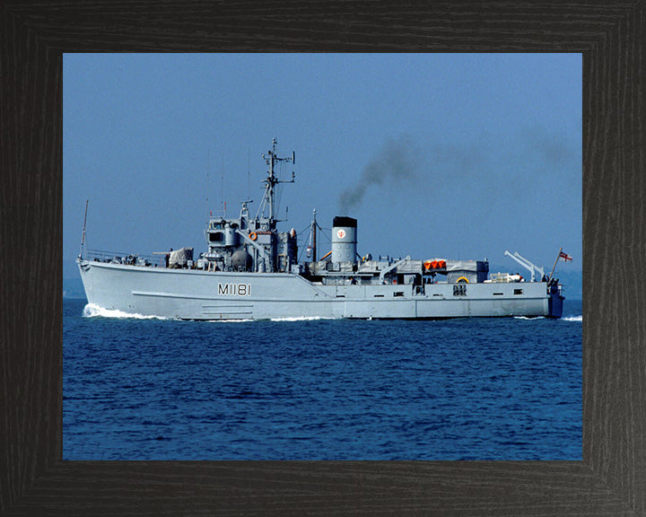 HMS Sheraton M1181 Royal Navy Ton Class Minesweeper Photo Print or Framed Photo Print - Hampshire Prints