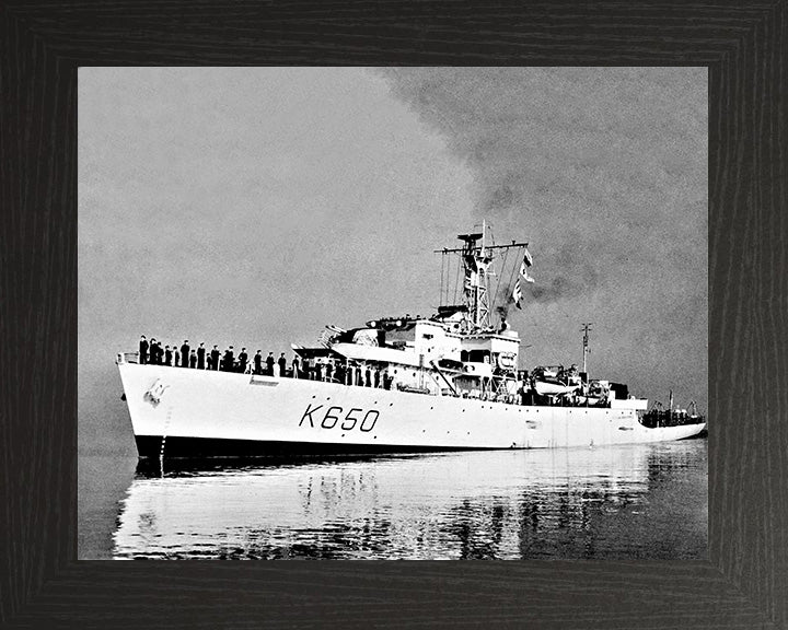 HMS Porlock Bay K650 Royal Navy Bay Class Frigate Photo Print or Framed Print - Hampshire Prints