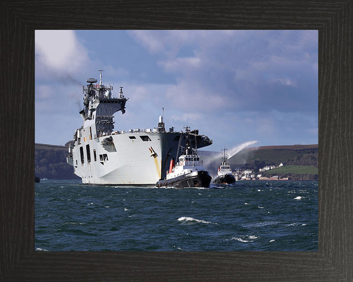 HMS Ocean L12 | Photo Print | Framed Print | Poster | Helicopter Carrier | Royal Navy Hampshire Prints