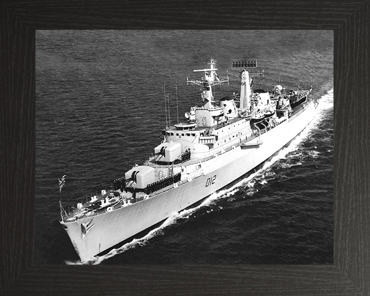HMS Kent D12 Royal Navy County class destroyer Photo Print or Framed Print - Hampshire Prints