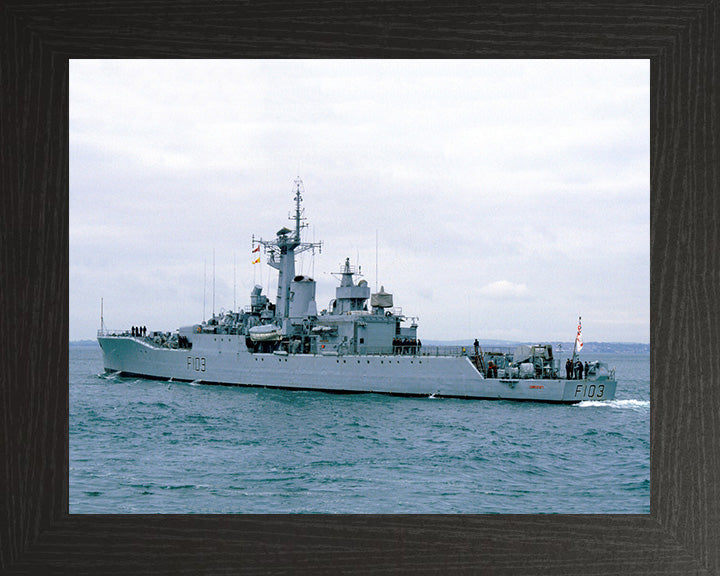 HMS Lowestoft F103 | Photo Print | Framed Print | Rothesay Class | Frigate | Royal Navy Hampshire Prints