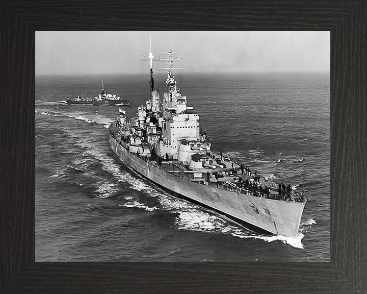 HMS Vanguard (23) Royal Navy fast battleship Photo Print or Framed Print - Hampshire Prints