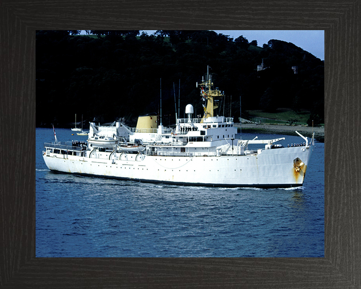 HMS Hecla A133 Royal Navy Hecla class survey vessel Photo Print or Framed Print - Hampshire Prints