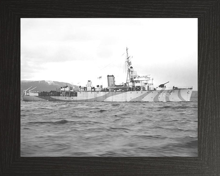 HMS Mutine J227 Royal Navy Algerine class minesweeper Photo Print or Framed Print - Hampshire Prints