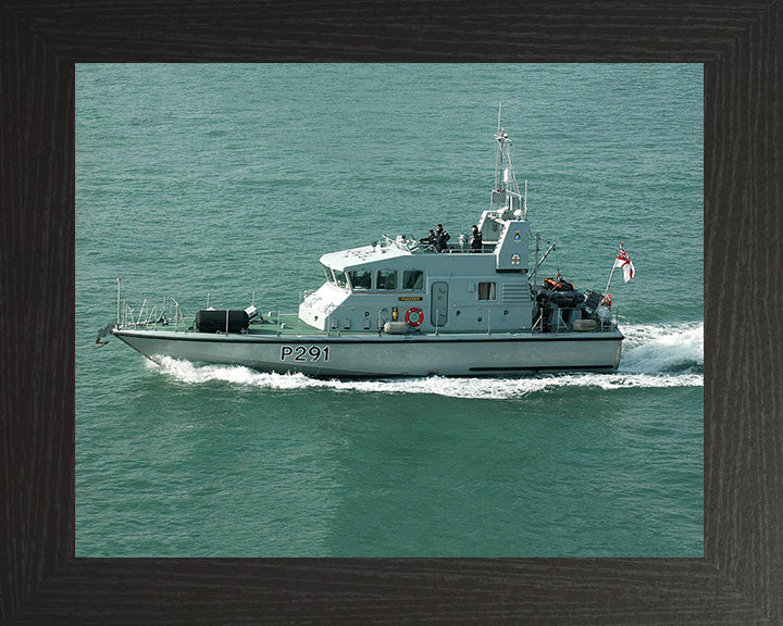 HMS Puncher P291 Royal Navy Archer Class P2000 Patrol Vessel Photo Print or Framed Photo Print - Hampshire Prints