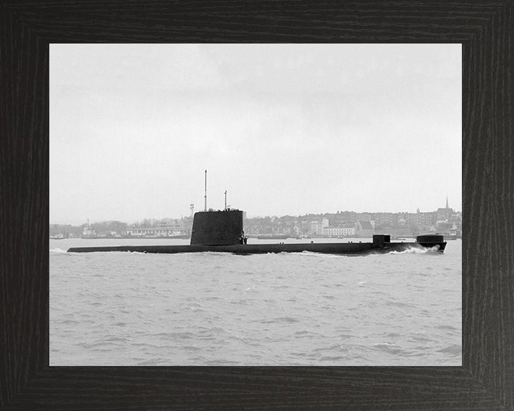 HMS Oberon S09 Royal Navy Oberon class Submarine Photo Print or Framed Print - Hampshire Prints