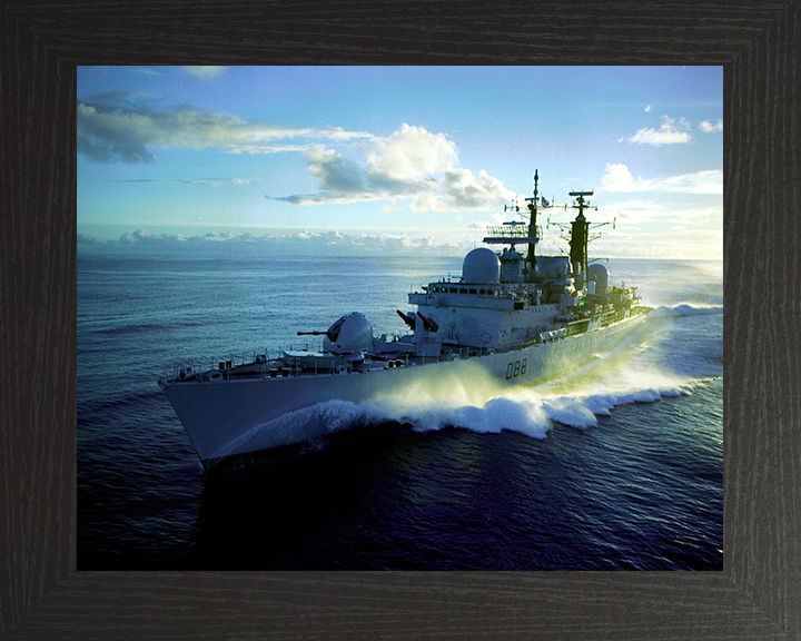 HMS Glasgow D88 Royal Navy Type 42 Destroyer Photo Print or Framed Print - Hampshire Prints