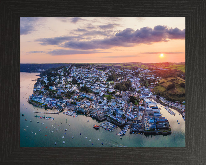 Salcombe Devon at sunset Photo Print - Canvas - Framed Photo Print - Hampshire Prints
