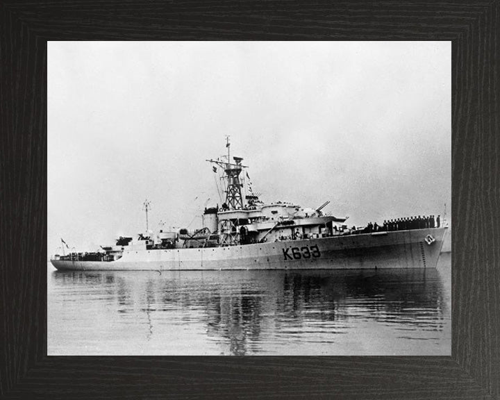 HMS Whitesand Bay K633 Royal Navy Bay Class Frigate Photo Print or Framed Print - Hampshire Prints