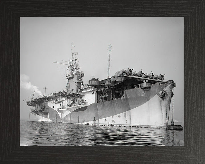 HMS Pursuer D73 | Photo Print | Framed Print | Attacker Class | Escort Carrier | Royal Navy Hampshire Prints