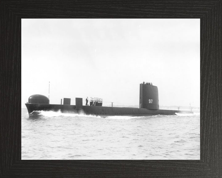 HMS Ocelot S17 Royal Navy Oberon class Submarine Photo Print or Framed Print - Hampshire Prints