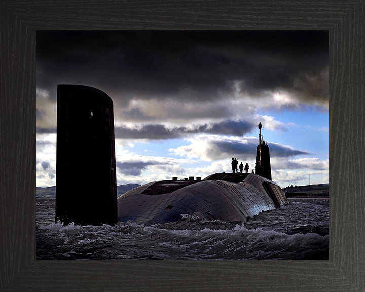 HMS Vanguard S28 Royal Navy Vanguard class Submarine Photo Print or Framed Print - Hampshire Prints