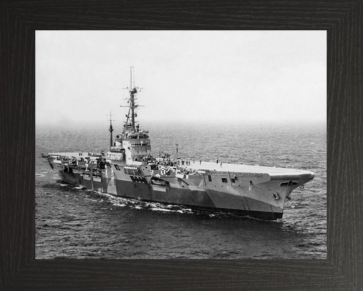 HMS Glory R62 Royal Navy Colossus class aircraft carrier Photo Print or Framed Print - Hampshire Prints