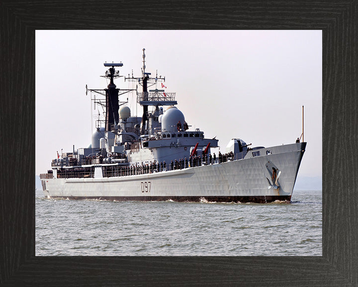 HMS Edinburgh D97 Royal Navy Type 42 Destroyer Photo Print or Framed Print - Hampshire Prints