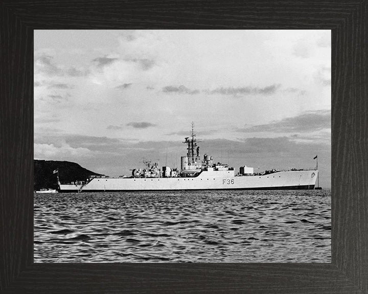 HMS Whitby F36 Royal Navy Whitby class frigate Photo Print or Framed Print - Hampshire Prints