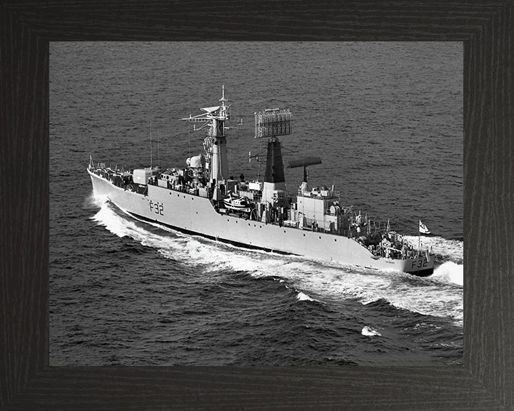 HMS Salisbury F32 Royal Navy Salisbury class Frigate Photo Print or Framed Print - Hampshire Prints