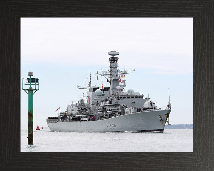 HMS Iron Duke F234 Royal Navy Type 23 frigate Photo Print or Framed Print - Hampshire Prints