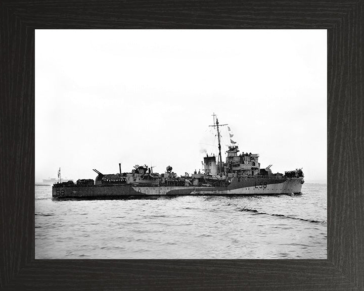 HMS Quantock L58 Royal Navy Hunt class destroyer Photo Print or Framed Print - Hampshire Prints