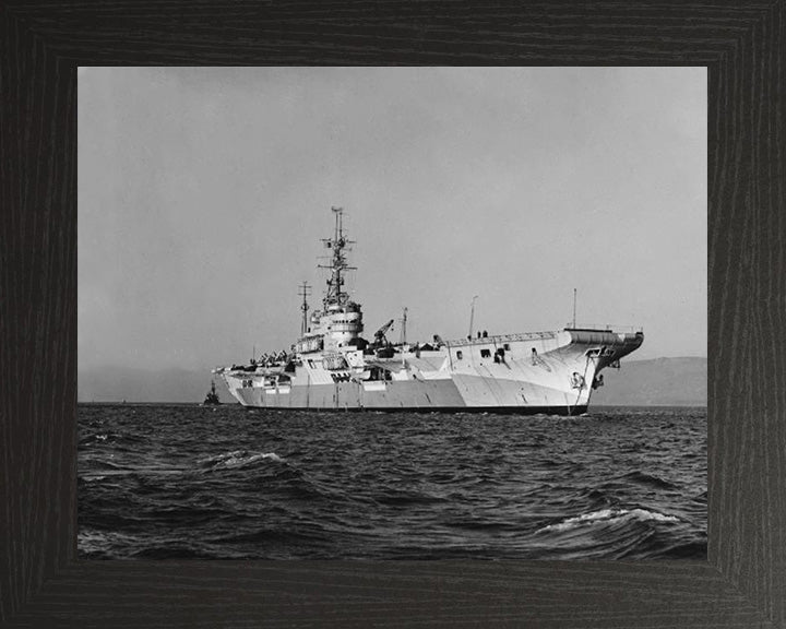 HMS Glory R62 Royal Navy Colossus class aircraft carrier Photo Print or Framed Print - Hampshire Prints