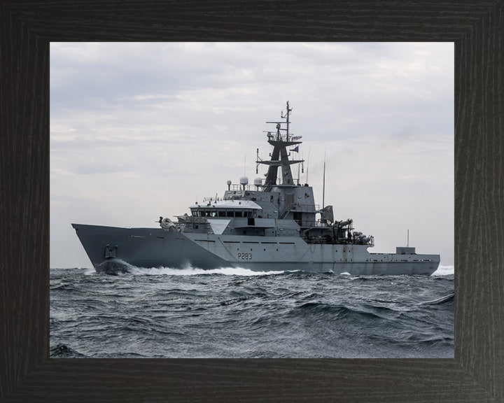 HMS Mersey P283 Royal Navy River Class patrol vessel Photo Print or Framed Photo Print - Hampshire Prints