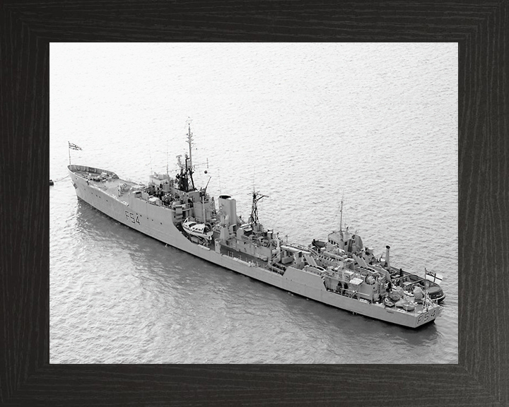 HMS Hardy F54 Royal Navy Blackwood class Frigate Photo Print or Framed Print - Hampshire Prints