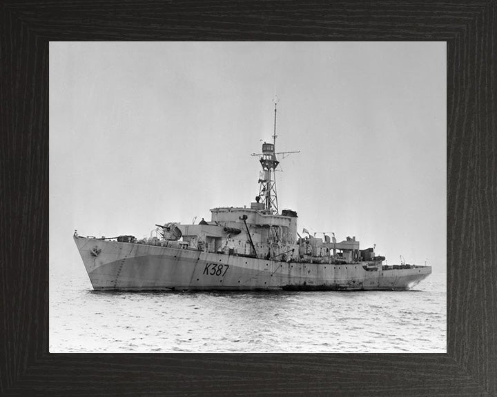 HMS Berkeley Castle K387 Royal Navy Castle class corvette Photo Print or Framed Print Hampshire Prints