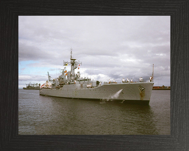 HMS Rothesay F107 Royal Navy Rothesay Class Frigate Photo Print or Framed Print - Hampshire Prints