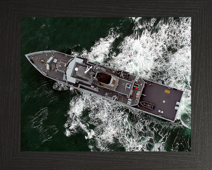 HMS Severn P282 Royal Navy River class offshore patrol vessel Photo Print or Framed Print - Hampshire Prints